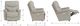 La-Z-Boy® James Silt Power Wall Recliner with Headrest and Lumbar-2