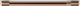 Café™ Brushed Copper Dishwasher Handle Kit-0