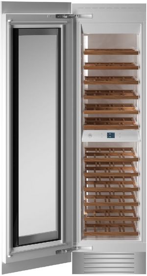 front view of the Bertazzoni 24" Panel Ready Built-In Wine Cooler