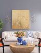 A & B Home Atelier Silver Small Branch Wall Sculpture-4