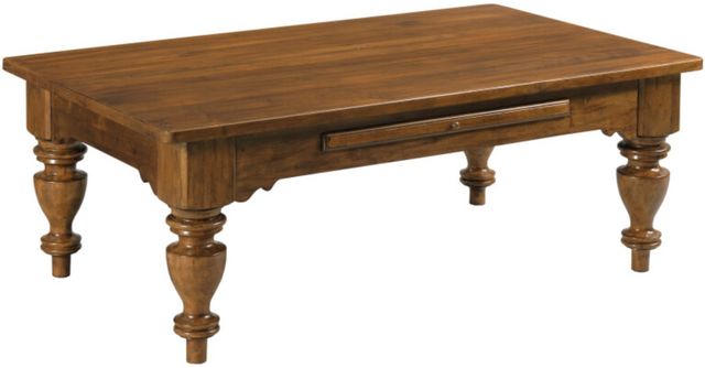 Kincaid® Bridgetown Kitridge Heritage Maple Rectangular Coffee Table-0