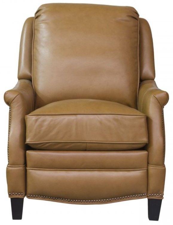 BarcaLounger® Ashebrooke Shoreham Ponytail Leather Manual Recliner-2