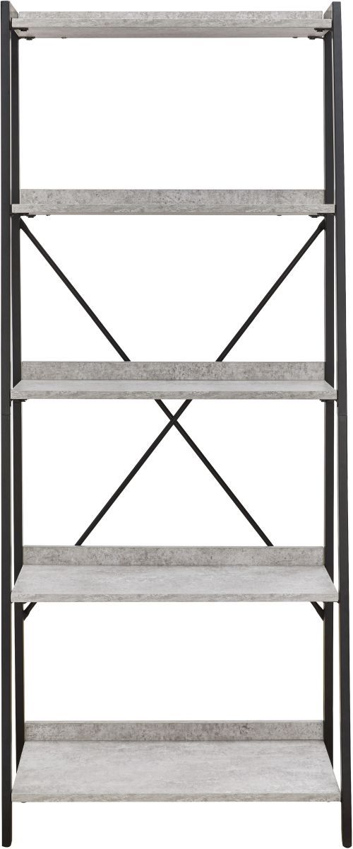 Signature Design by Ashley® Lazabon Gray/Black 70" Bookcase-2