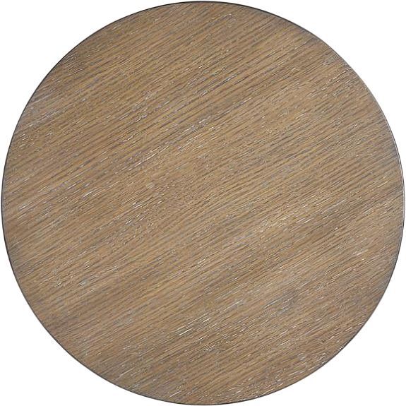 Magnussen Home® Lansbury Antique Wheat Round Accent End Table-3