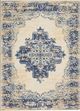 Nourison Home™ Grafix White 5'x7' Style 2 Area Rug-0