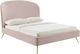TOV Furniture Vivi Blush Velvet Queen Bed-1
