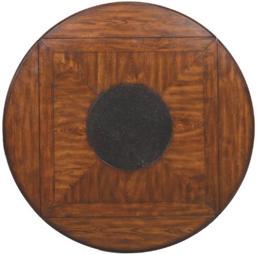 Winners Only® Zahara Brown Round Dining Table-2