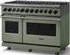 Viking® 7 Series 48'' Eucalyptus Sealed Burner Pro Style Dual Fuel Range-3
