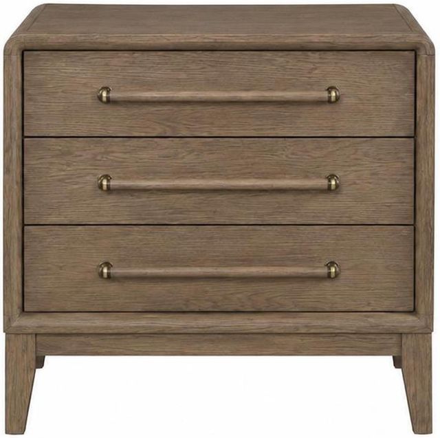 Bernards Elure Latte Nightstand-1