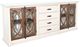 Sunny Designs™ Pasadena Buckskin/Marble White 90" Media Console-0