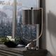 Crestview Collection Clubmaster Silver Unique Task Lamp-3