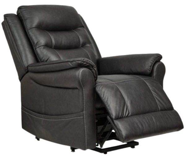 Signature Design by Ashley® Oatman Carbon Power Lift Recliner-2