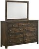 New Classic® Home Furnishings Blue Ridge 4-Piece Rustic Gray Queen Panel Bedroom Set-3