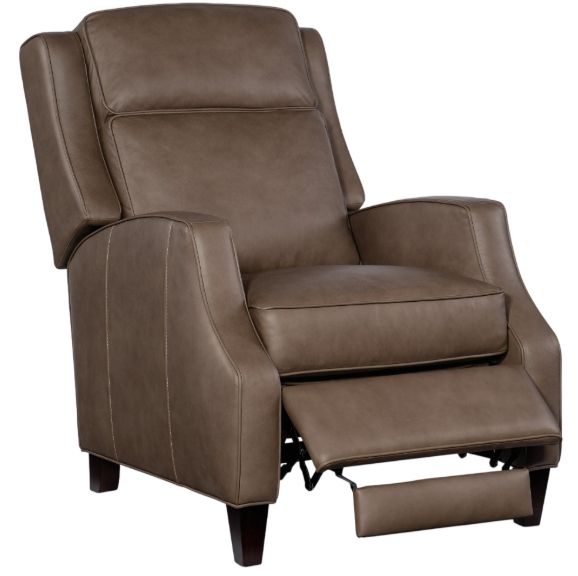 Hooker® Furniture RC Tricia Aspen Lenado Leather Manual Push Back Recliner-1