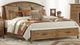 Intercon Jackson Lingdian Charcoal Gray Upholstered Panel Bed-0