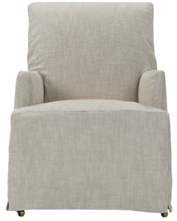 Rowe® Customizable Finch Slipcovered Dining Arm Chair-1