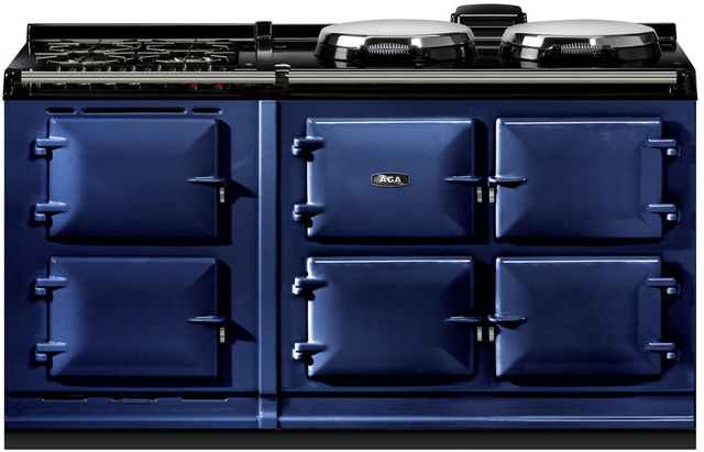 AGA™ Classic R7 160 63" Dark Blue Pro Style Dual Fuel Range-0