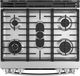 GE Profile™ 30" Stainless Steel Slide-In Front Control Gas Range-1
