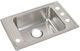 Elkay Lustertone® Classic Lustrous Satin Stainless Steel 31" x 19.5" x 4" FR2-Hole Single Bowl Drop-in Classroom ADA Sink-0