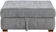 Homelegance® Raife Gray Storage Ottoman-2