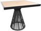 CabanaCoast® Customizable Cove Synthetic Fiber 32" Outdoor Square Dining Table-0