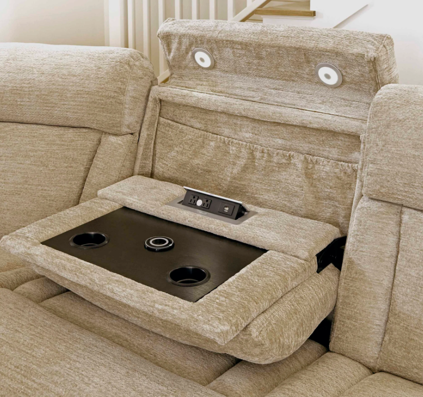 Parker House Dalton Lucky Fawn 6-Piece Power Reclining Modular Sectional - Thumbnail 3