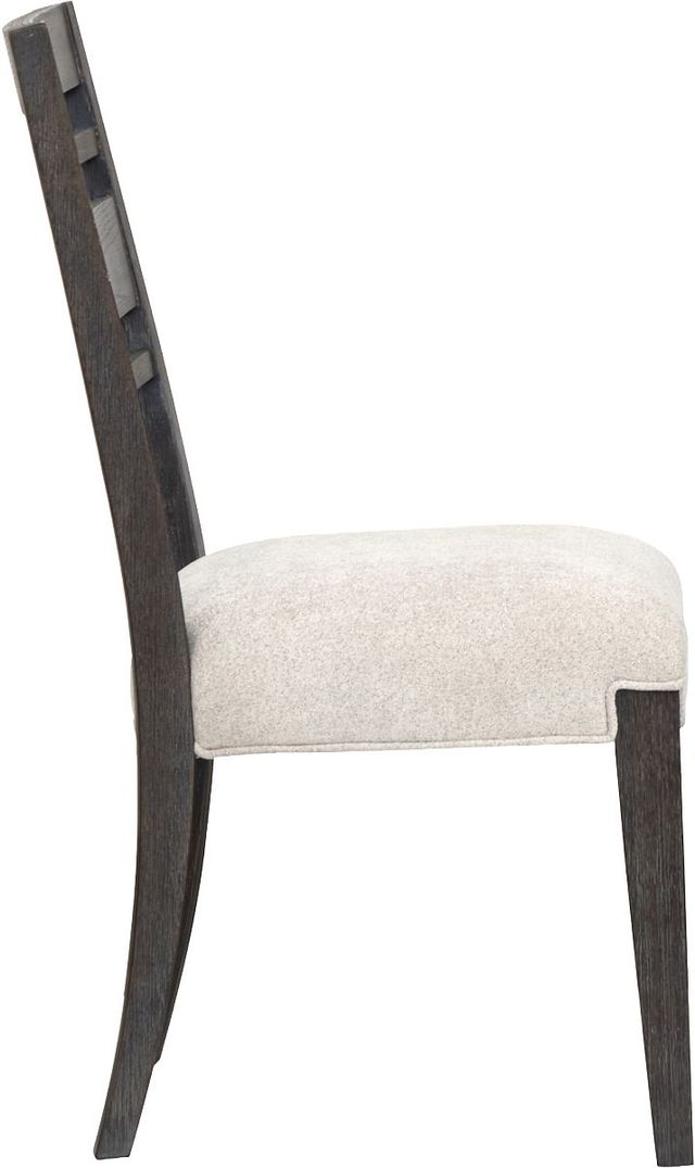 Magnussen Home® Plum Creek Elite Dove/Ravenwood Black Dining Side Chair Set with Upholstered Seat-2