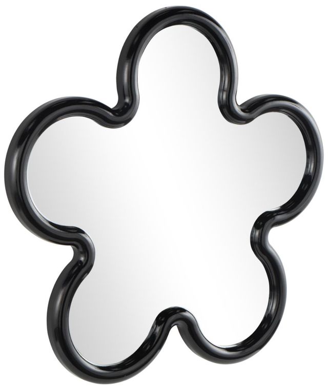 Deco Marche Black 32” Star Large Wall Mirror-1