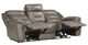 Mazin Furniture Lance Brown Power Double Reclining Sofa-2