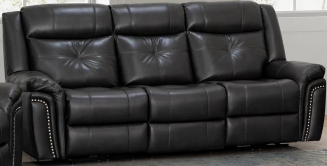 Behold™ Home Belaire Chestnut Manual Reclining Sofa | Fischer Furniture