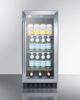 Summit® 2.5 Cu. Ft. Stainless Steel Beverage Center-2