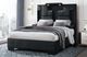 Global Furniture USA Oscar Black Queen Upholstered Panel Bed-1