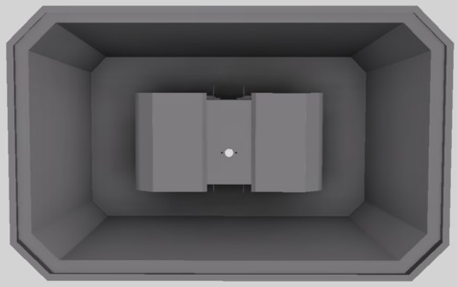Vent-A-Hood® Designer Series 48" Gunsmoke Island Range Hood-1