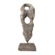 A & B Home Brown Abstract Table Accent Sculpture-3