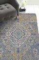 KAS Rugs Morris Blue/Yellow Gramercy 5'x7' Area Rug-4