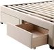 Malouf® Watson Oat Queen Upholstered Storage Platform Bed-1