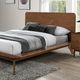 Furniture of America® Stathelle 4-Piece Walnut Queen Bedroom Set-2