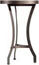 Hooker® Furniture Saint Armand Light Natural Martini Table with Antique Bronze Base-0