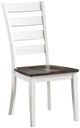 Intercon Kona Gray/White Dining Chair-0