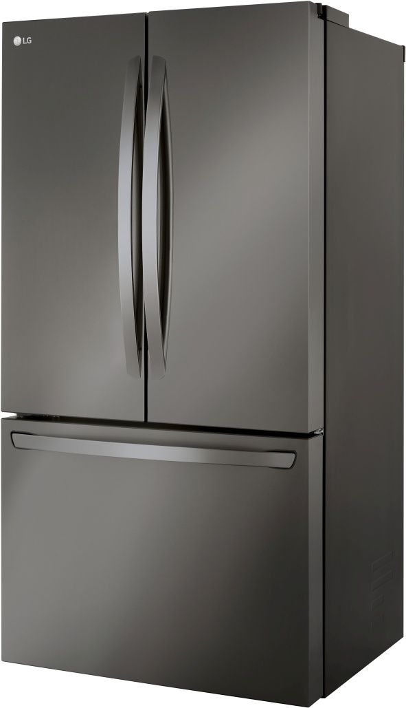 LG 36" 26.5 Cu. Ft. PrintProof™ Black Stainless Steel Smart Counter Depth French Door Refrigerator -4