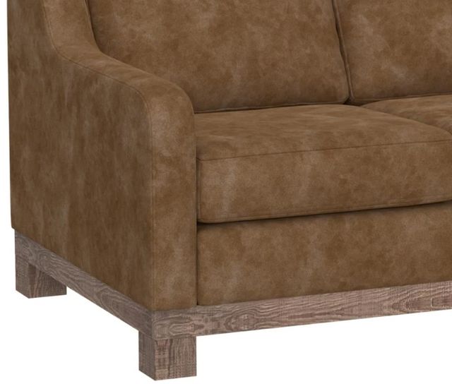 International Furniture Direct Samba Cognac Loveseat-3