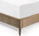 Four Hands Potter Brown/White Queen Panel Bed-2