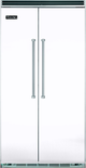 Viking® Professional 5 Series 42 in. 25.3 Cu. Ft. White Built-In Side By Side Refrigerator-0