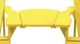 C.R. Plastics Yellow Arm Table-1