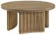 Coaster® Adina 2-Piece Distressed Light Brown Table Set-3
