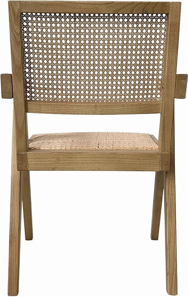 Moe's Home Collection Takashi 2-Piece Natural Arm Chair Set-3