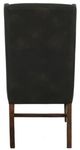 International Furniture Direct Riverwood Black/Brown Dining Side Chair-5