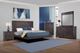 Elements International Logic Grey King Bed-2
