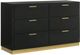 Coaster® Caraway Black Dresser-0