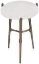 Classic Home Halley Brown/White Accent Table-3